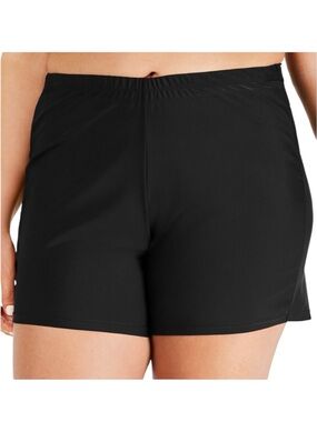 Island Escape Plus Size Swim Shorts